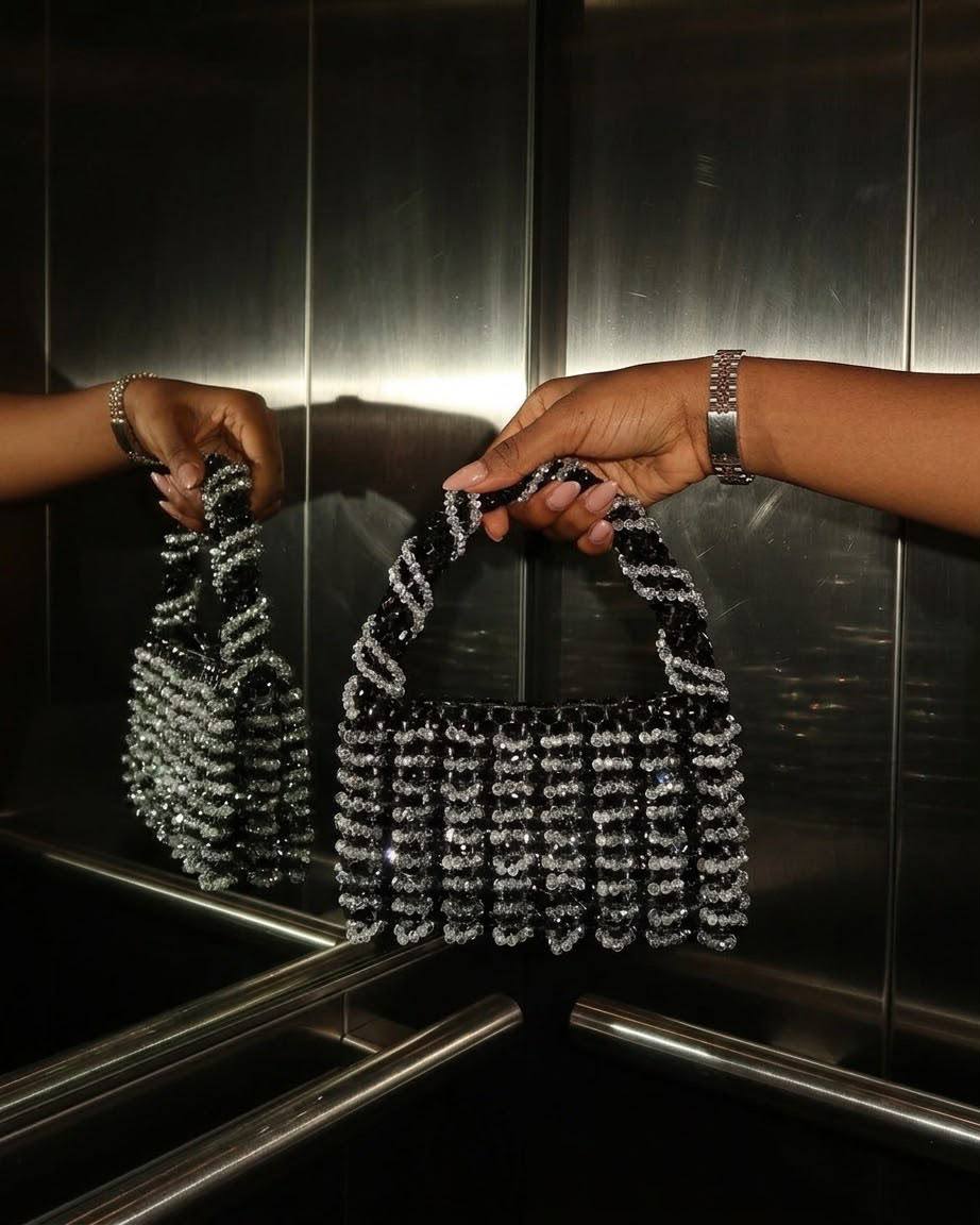 Artisanal beaded keyholder