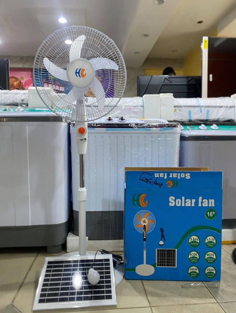 Quiet table fan